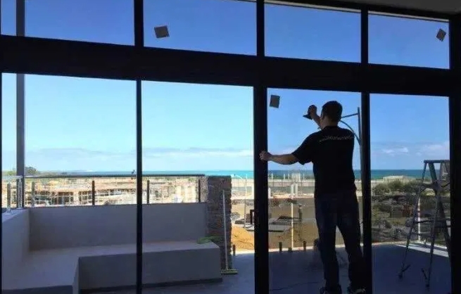 Residential window tinting in Weston