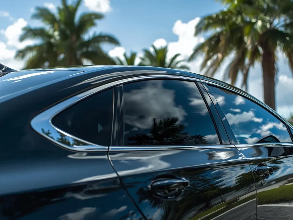 Professional car tinting